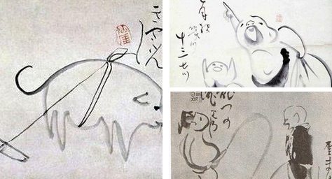 江戸時代にもゆるキャラがいた 禅僧達が描いた犬の絵画が可愛いと話題に 趣通信