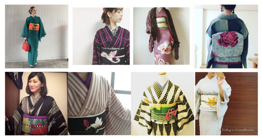 秋着物 紅葉に笹や花など季節感を色や柄で演出 秋着物コーデ12選 趣通信