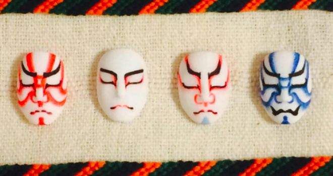 歌舞伎の隈取がネイルアートに 歌舞伎ネイルの完成度にびっくり 趣通信
